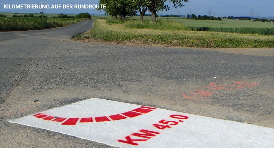 kilometrierung rundroute
