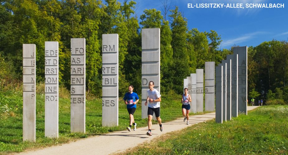 Die El-Lissitzky-Allee, Schwalbach