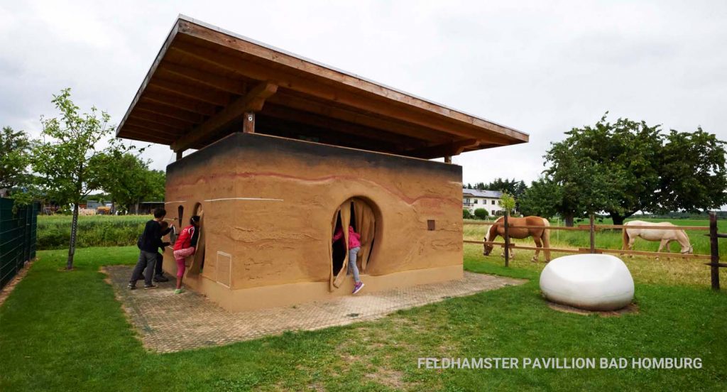 Infopavillion Feldhamster Bad Homburg