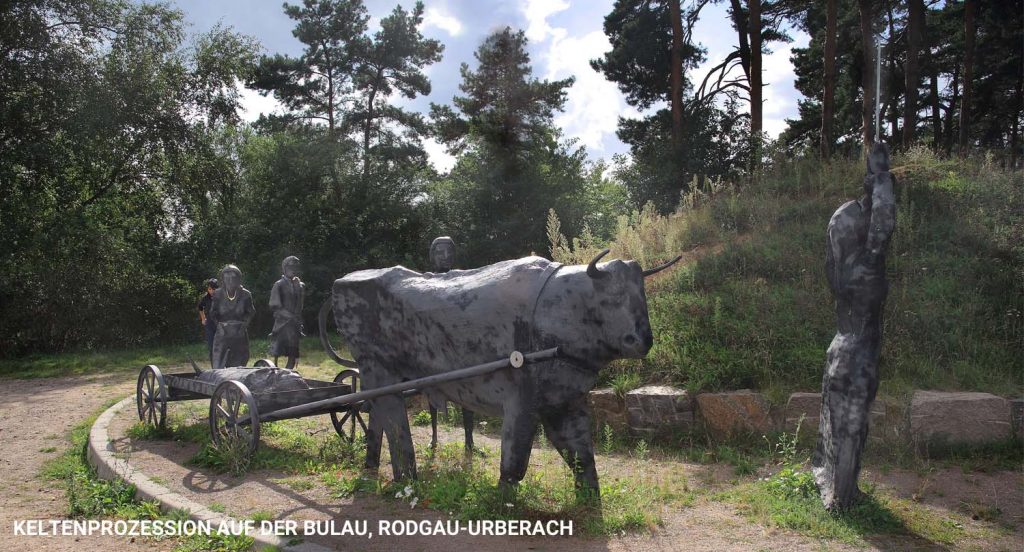 Keltenprozession - Auf der Bulau