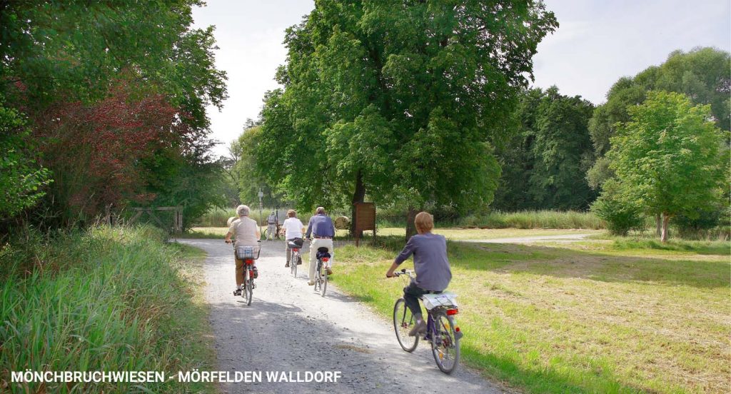 Einmal rund um den Frankfurter Flughafen! Das bedeutet, nicht nur den Flugzeugen sehr nah zu sein, sondern auch ein Gefühl für die Dimension des Flughafengeländes zu bekommen. Dabei ist man mitten in einer abwechslungsreichen Waldlandschaft – es ist beeindruckend und es ist laut.
