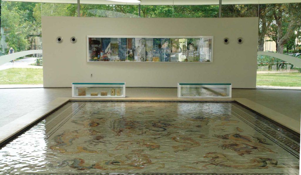 Lebendiges Römermosaik, Bad Vilbel