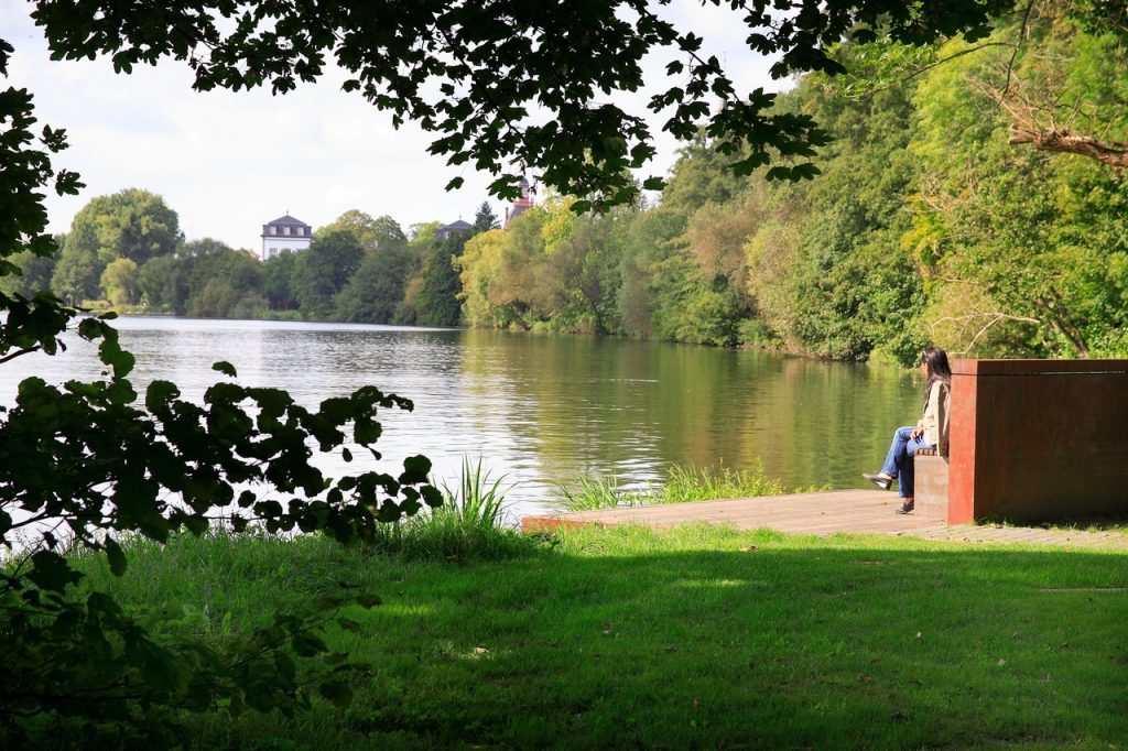 Balkon an der Kinzigmündung, Hanau