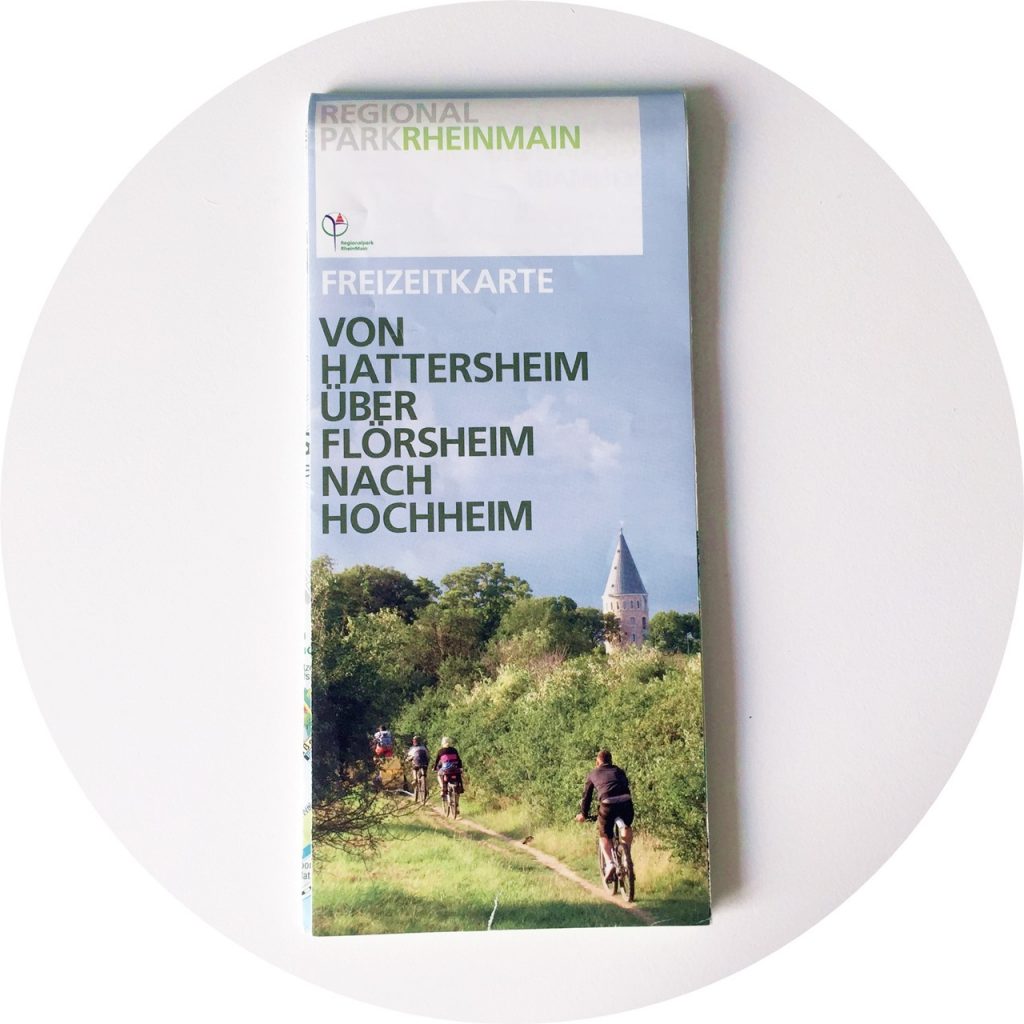 Regionalpark-Freizeitkarte-Pilotgebiet